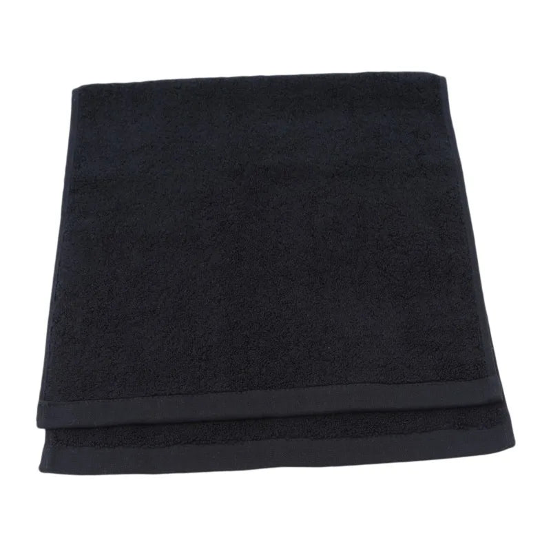 Premium Black Hand Towels - 100% Cotton Ultra Soft & Absorbent (4-Pack)
