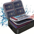 3-Layer Document Organizer with Lock - Water-Resistant Travel File Storage Case