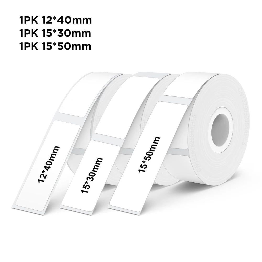 Adhesive Label Printer Marklife P12 Portable Labeler Inkless Thermal Printer with P12 Label Stickers Printer Bag Bluetooth Maker