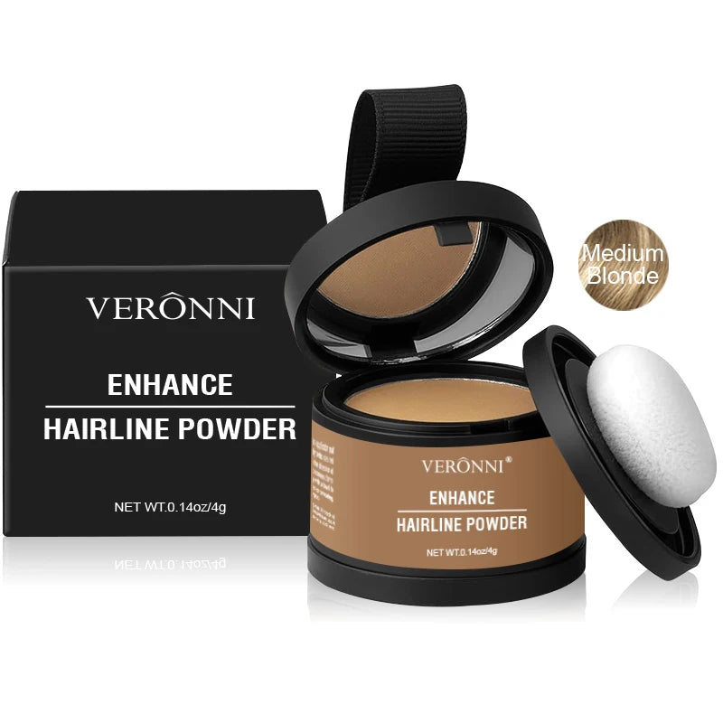 Hair Root Touch Up Powder - Dark Auburn Waterproof Hairline Concealer