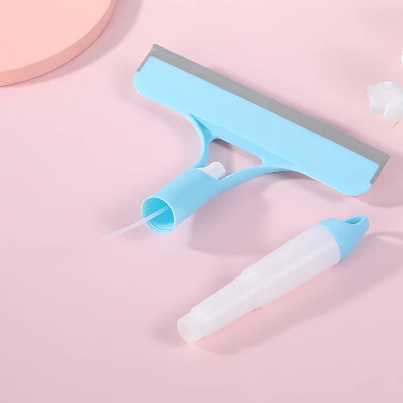 3-in-1 Window Cleaner - Streak-Free Glass Cleaning Tool with Spray & Squeegee