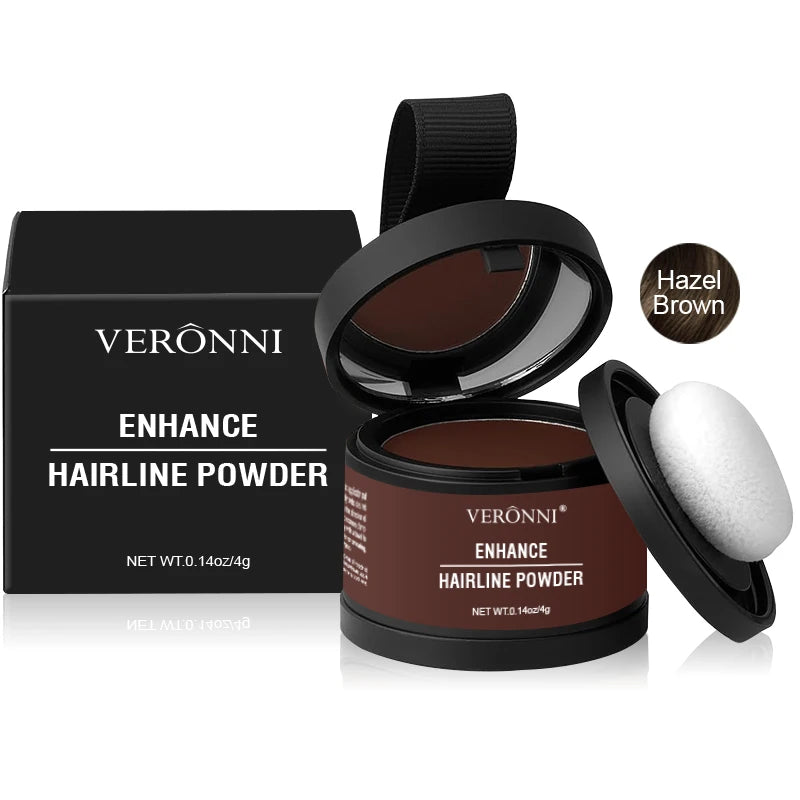 Hair Root Touch Up Powder - Dark Auburn Waterproof Hairline Concealer