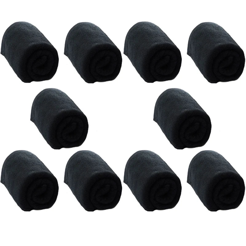 Black Towels Premium Black Hand Towels 100% Cotton Ultra Soft Highly Absorbent Hotel & Spa Quality Hand Towels Home Supplies NEW