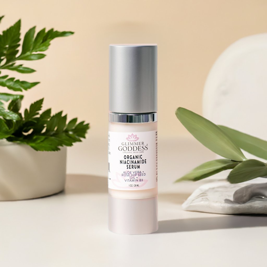 Organic Niacinamide Serum 5% – Pore Minimizer & Anti-Aging Serum for Oily Skin, Wrinkles & Texture