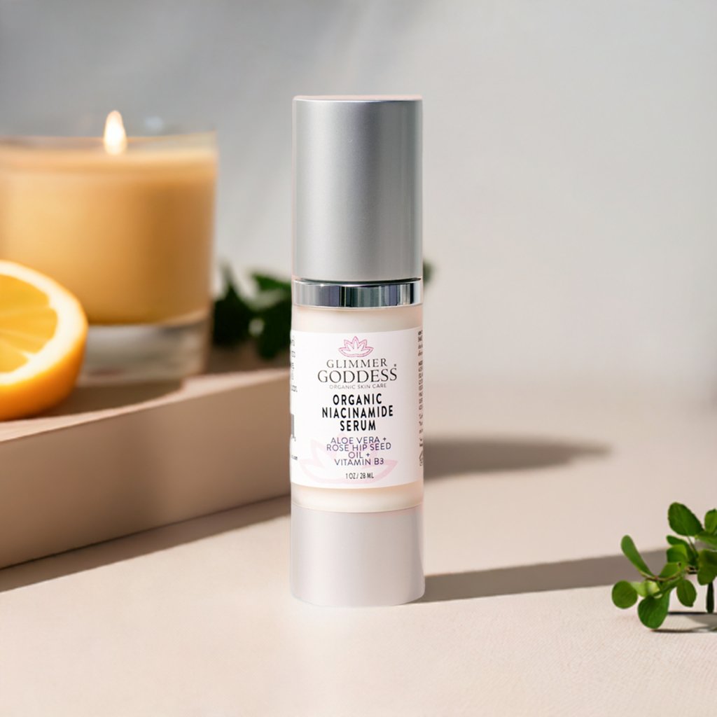 Organic Niacinamide Serum 5% – Pore Minimizer & Anti-Aging Serum for Oily Skin, Wrinkles & Texture